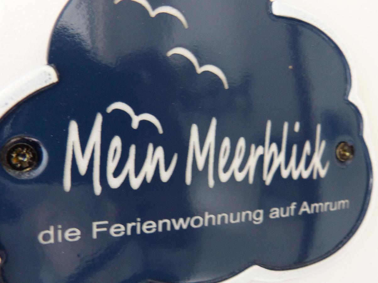 Ferienwohnung *Mein Meerblick* Wittdün Eksteriør billede
